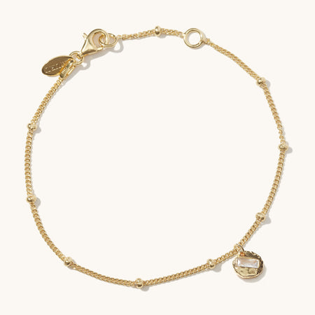 Birthstone Bracelet Gold